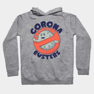 Corona Busters - Coronabusters | Gift for Patient care tech | Medical Pulmonary Unit | Community Hospital Hoodie